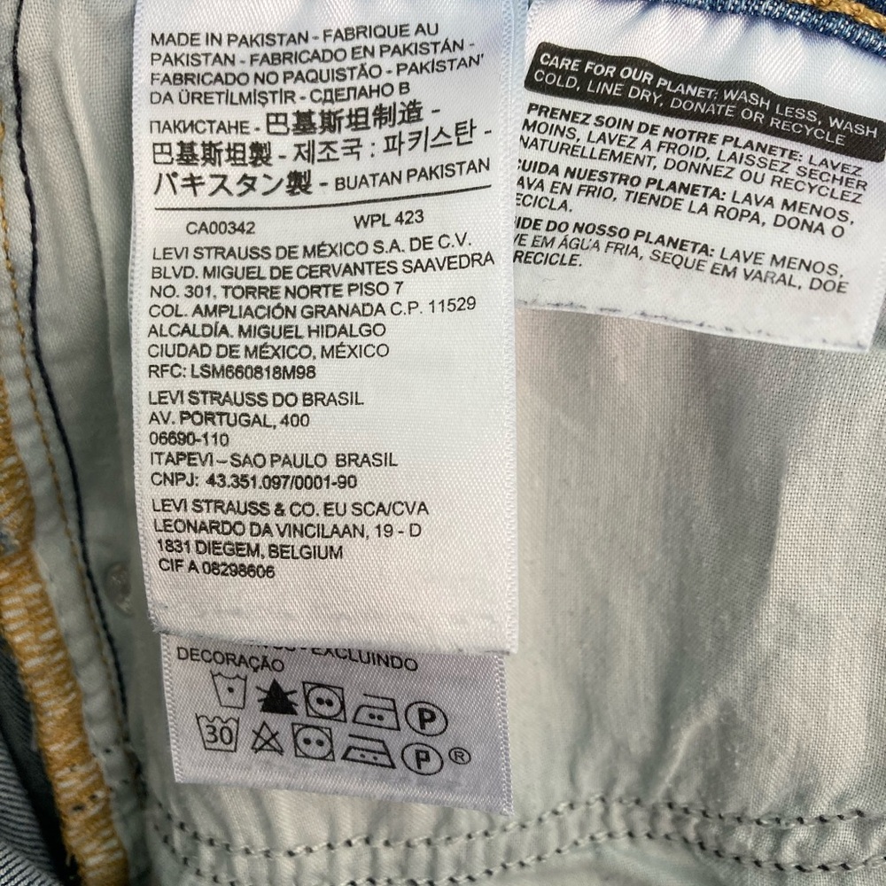 Levi’s | 724 High-Rise Straight Crop Medium Blue Size 32 - Picture 14 of 14